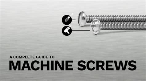 machine screws|A guide to machine screws .